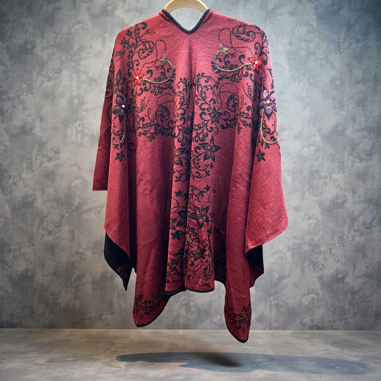 Royal Alpaca Reversible Shawl