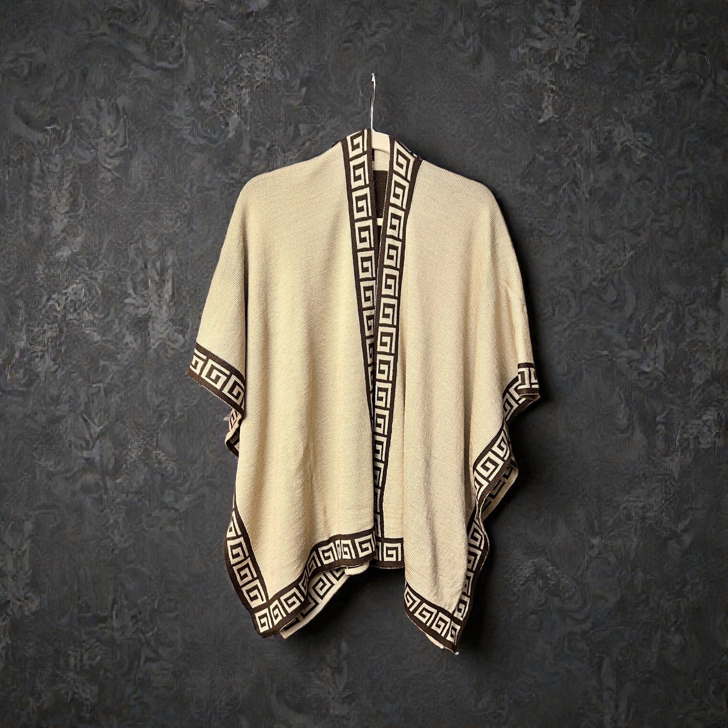 Alpaca Reversible Shawl.