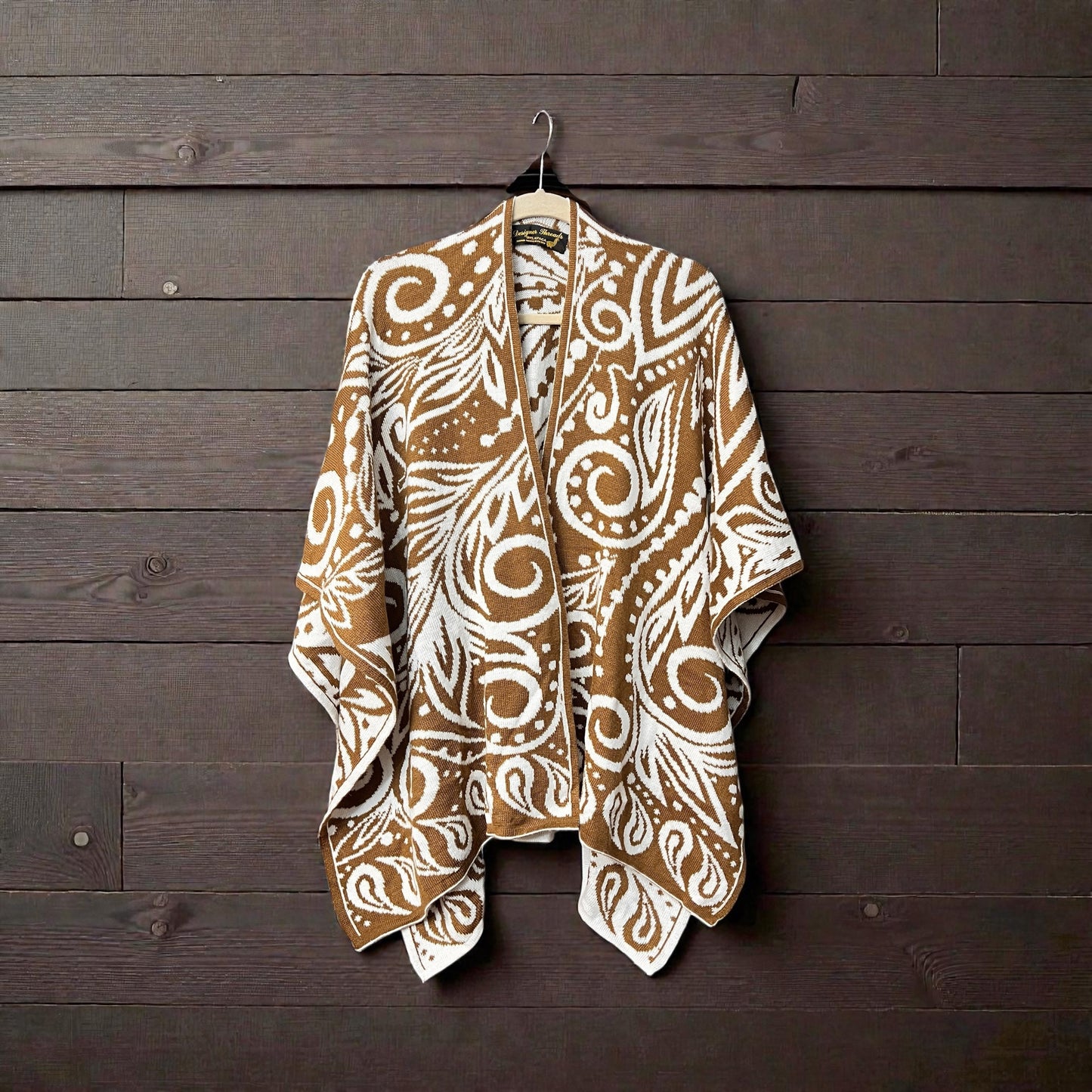 Alpaca Reversible Shawl.