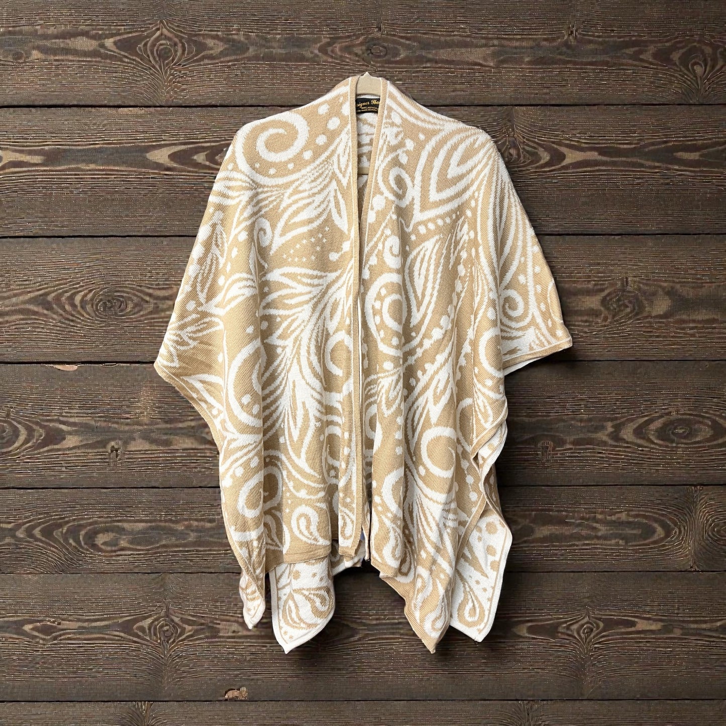 Alpaca Reversible Shawl.