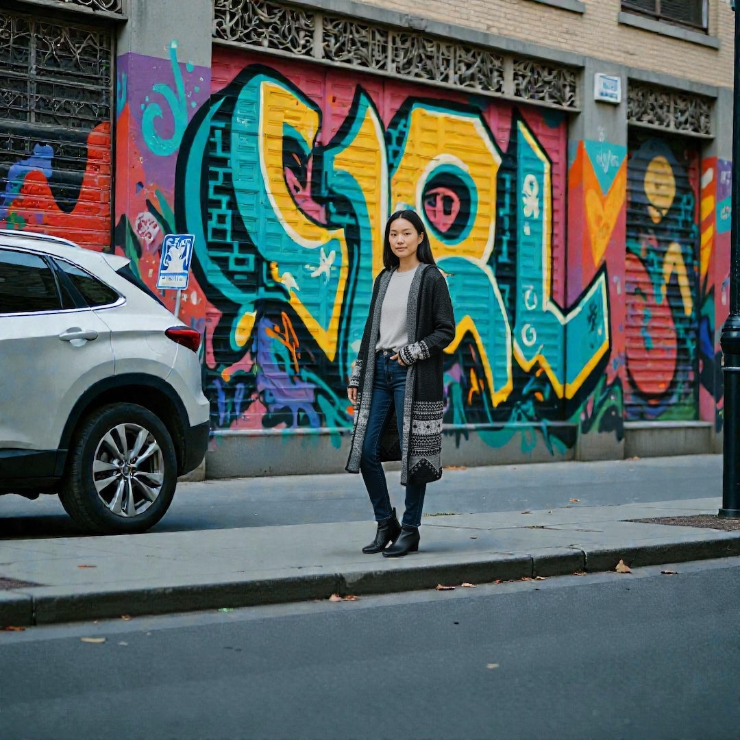 Royal Alpaca Reversible Shawl