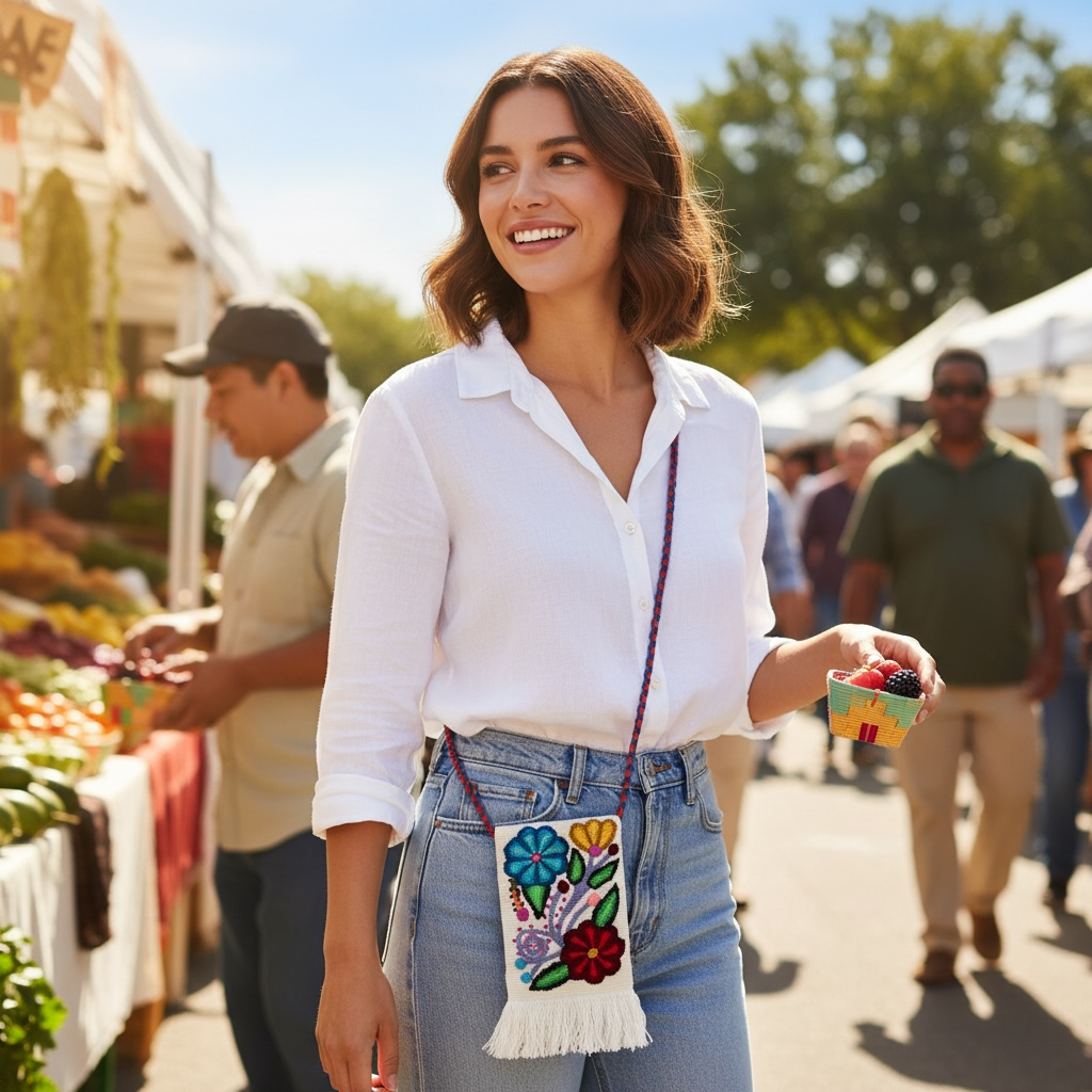 Boho Andes Phone Sling