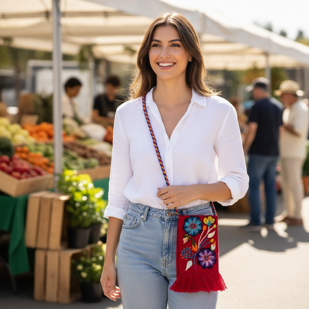 Boho Andes Phone Sling