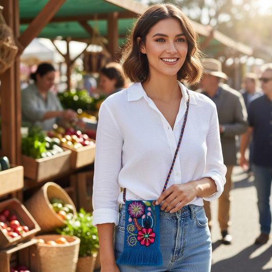 Boho Andes Phone Sling