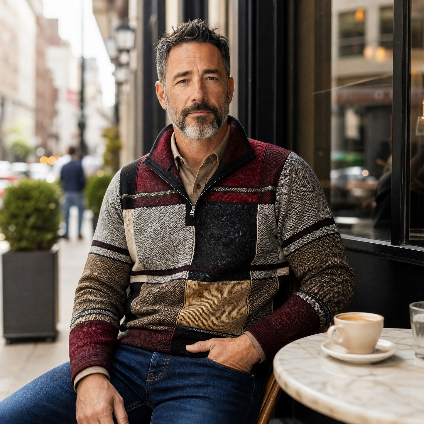 The Patron – Luxury 100% Baby Alpaca Men’s Sweater