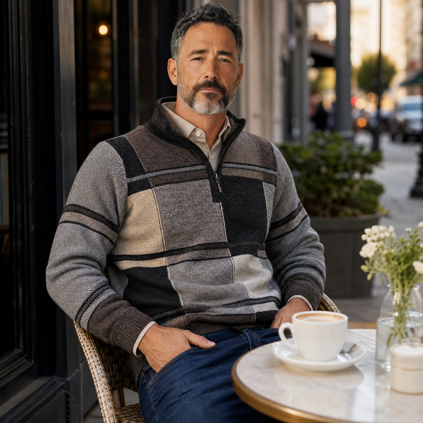 The Patron – Luxury 100% Baby Alpaca Men’s Sweater