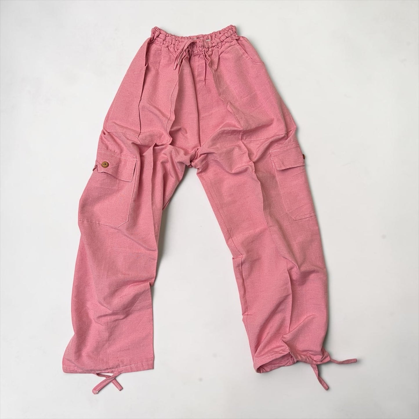 Luxury Solid Color Boho Harem Pants | Peruvian Pima Cotton Resort & Beach Pants for Women