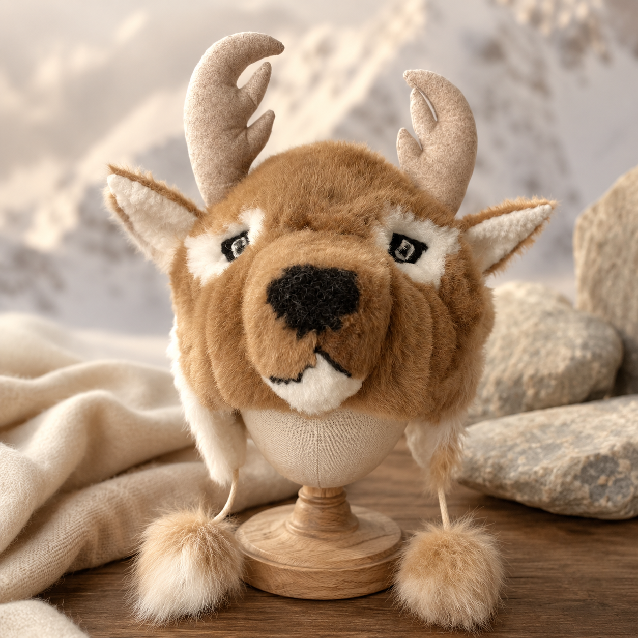 SPIRIT ANIMAL Luxury Baby Alpaca Fur Trapper Hat | Handmade in Peru