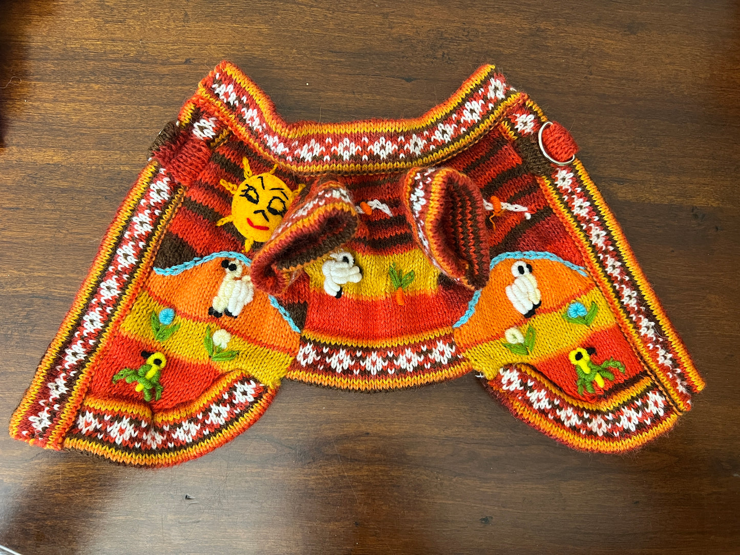 Luxury Teacup Dog Sweater | Handmade Peruvian Puppy Sweater