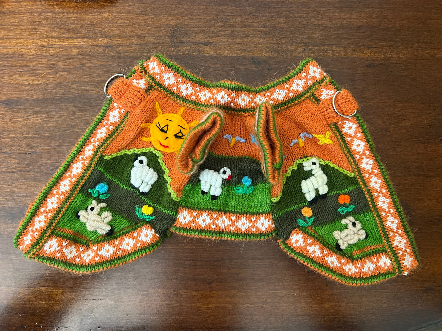 Luxury Teacup Dog Sweater | Handmade Peruvian Puppy Sweater