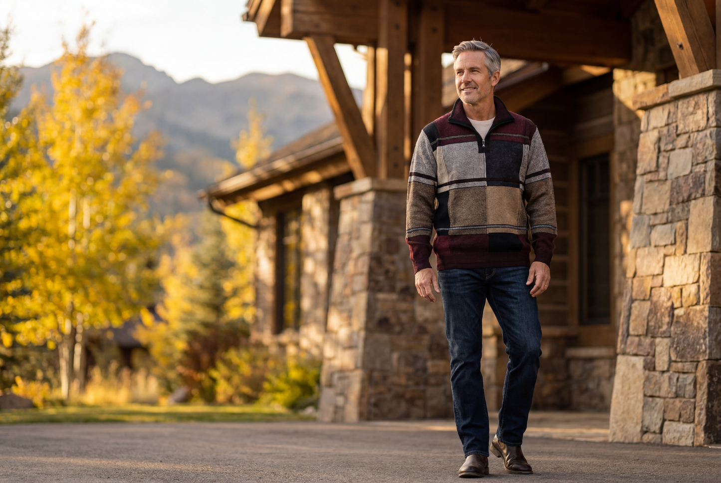 The Patron – Luxury 100% Baby Alpaca Men’s Sweater