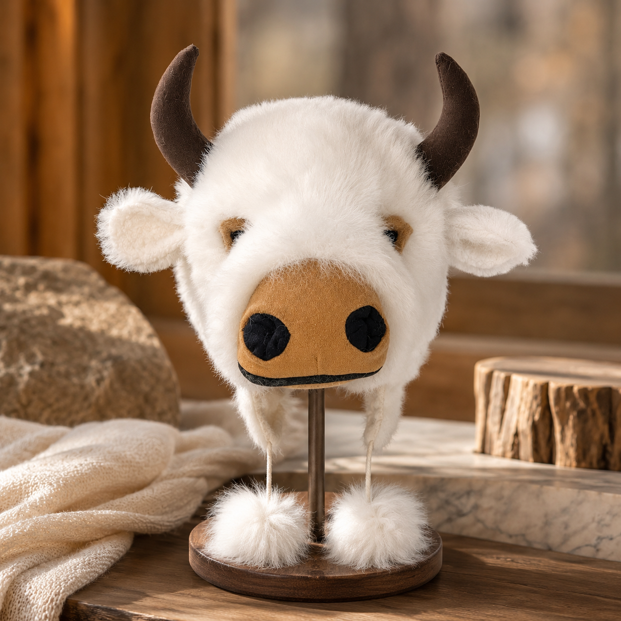 SPIRIT ANIMAL Luxury Baby Alpaca Fur Trapper Hat | Handmade in Peru