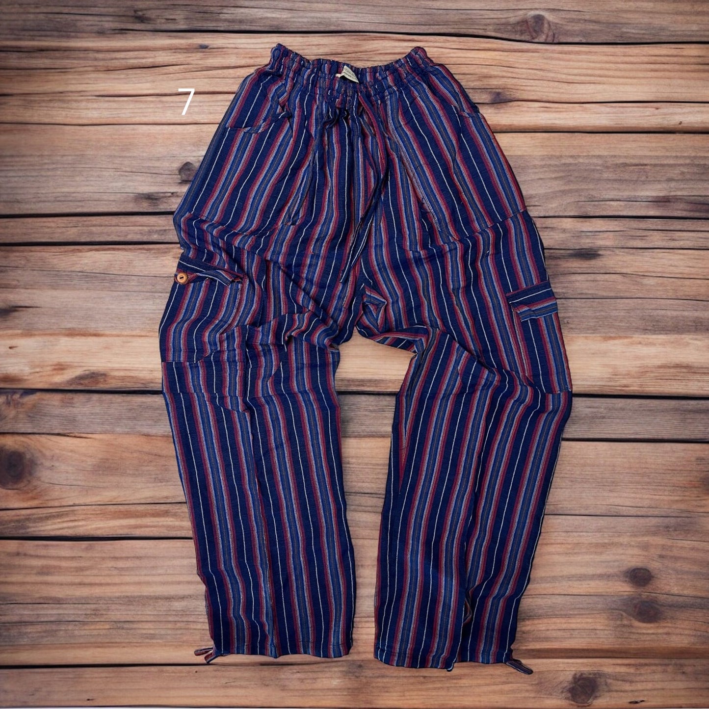 Luxury Boho Resort Harem Pants | Size Medium Coastal Lounge Pants