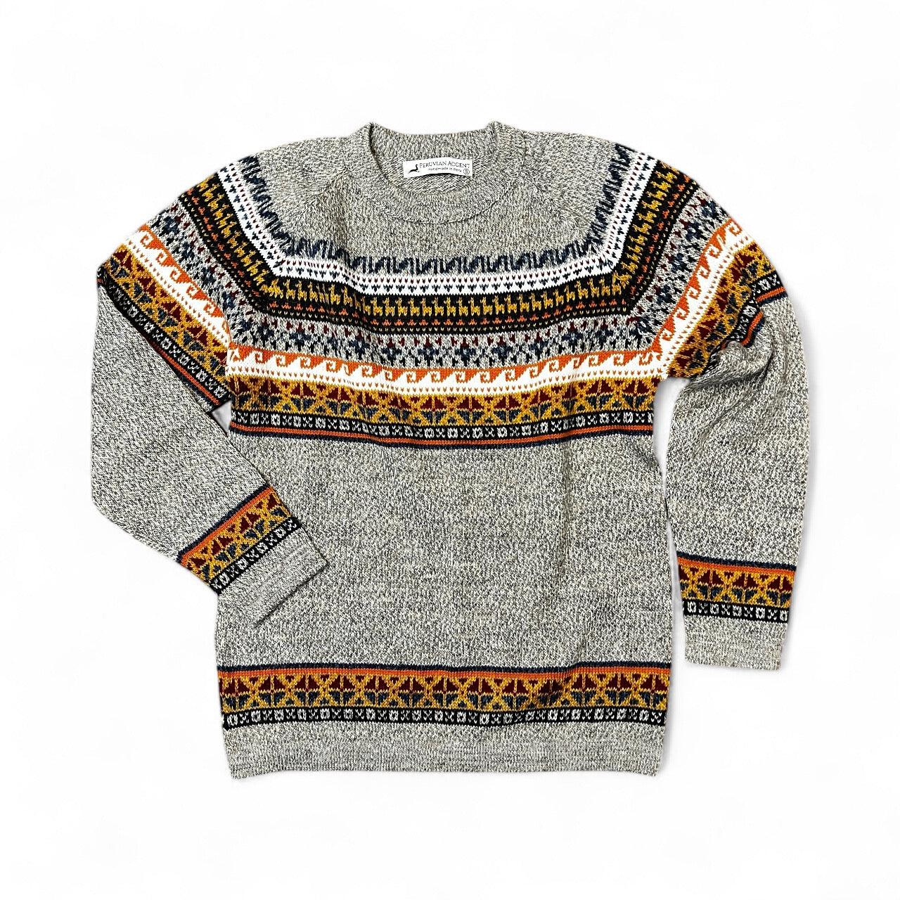 CUSCO ALPACA SWEATER, SQUARE BOTTOM. (UNISEX) Will be restocked Nov 2!