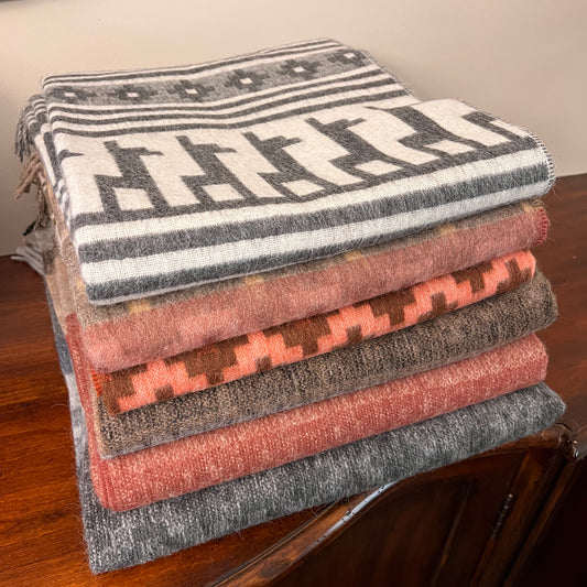 Brushed Baby Alpaca Blanket