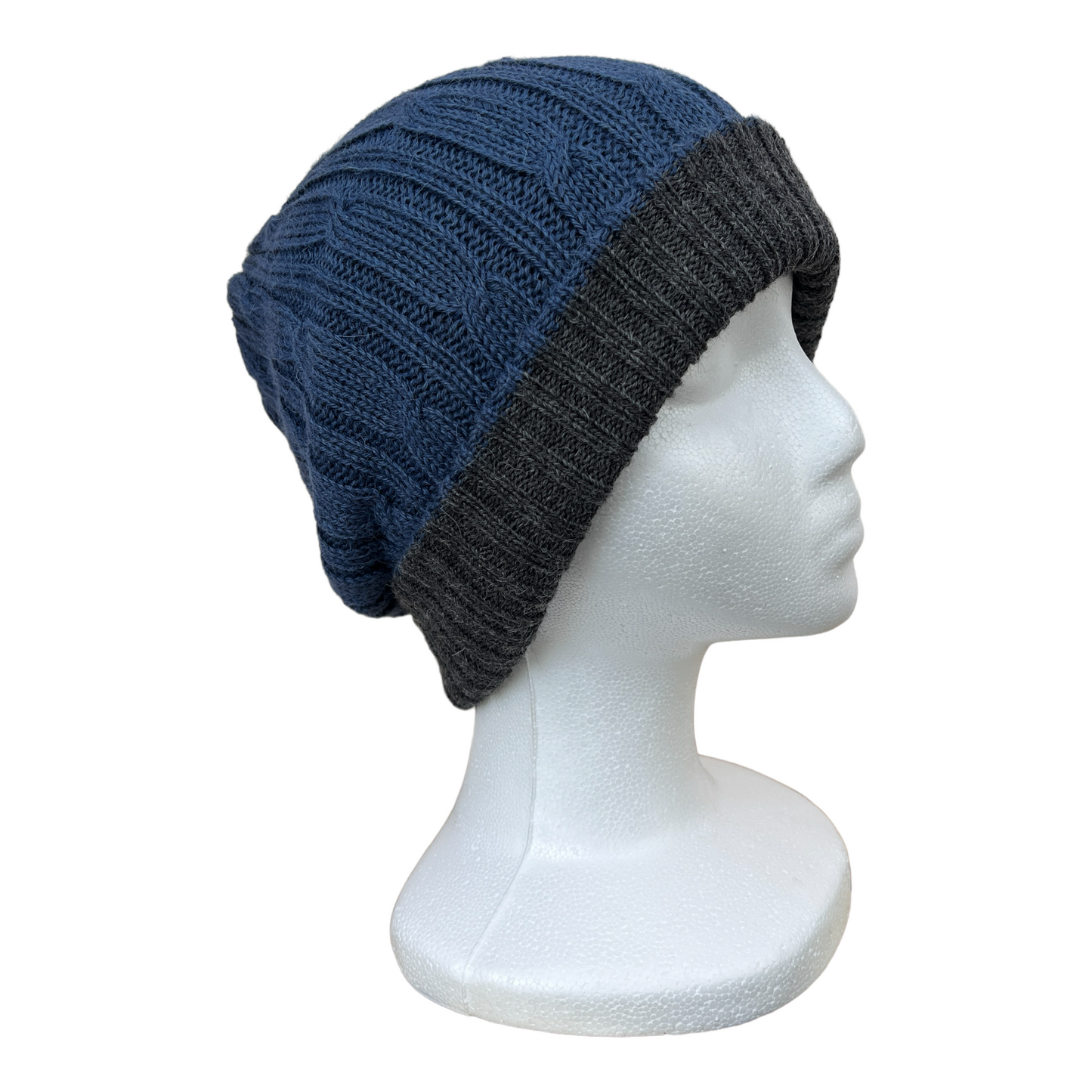 Luxury Reversible Alpaca Beanies - Unisex