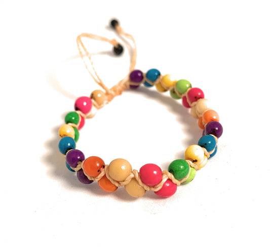 Two Handmade Peruvian friendship Bracelet - Peruvian Accent